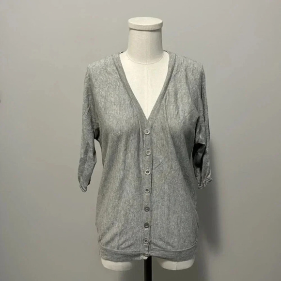 Banjo & Matilda Sweaters - Banjo & Matilda Silk and Cashmere blend V  Neck button up Cardigan
